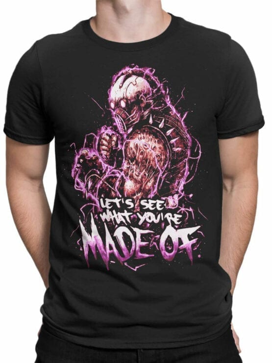 1065 Mortal Kombat T Shirt Kabal Front Man