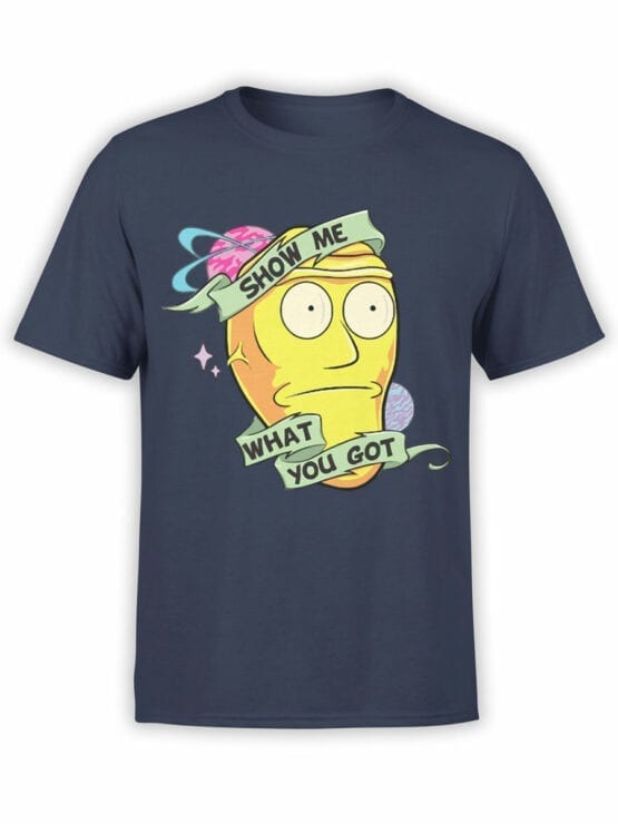 1092 Rick and Morty T Shirt Show Me Front