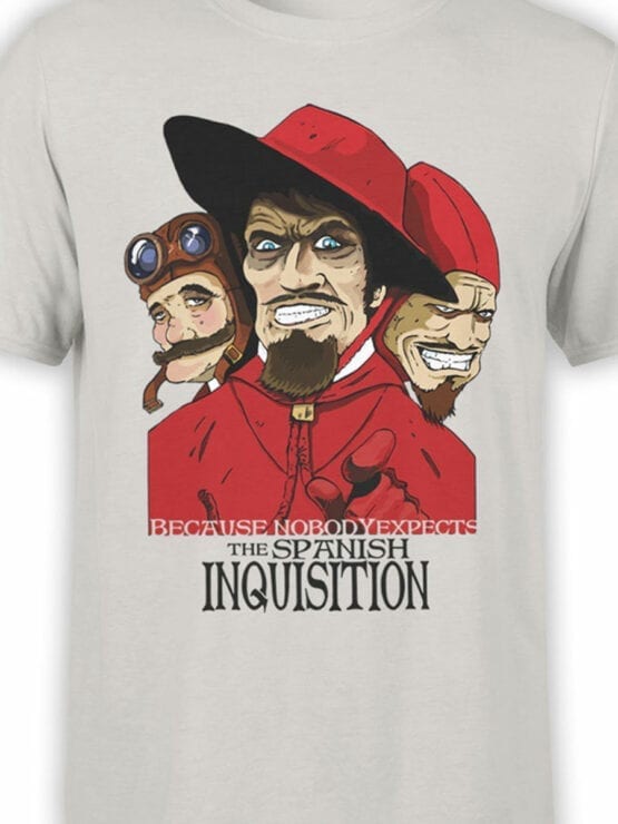 1099 Monty Python T Shirt Nobody Front Color