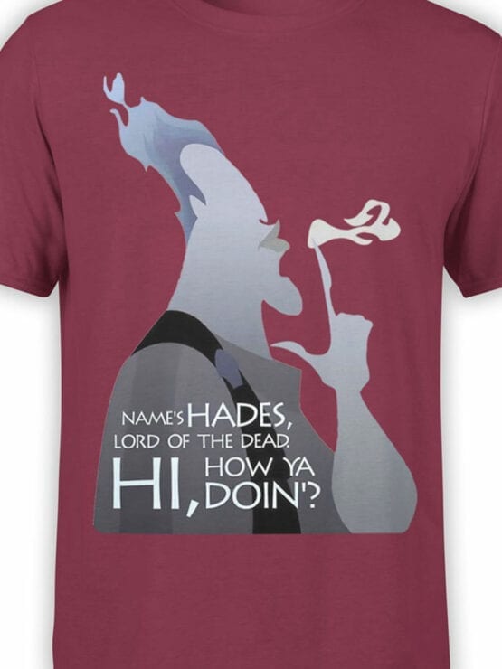 1129 Hercules T Shirt Name Hades Front Color