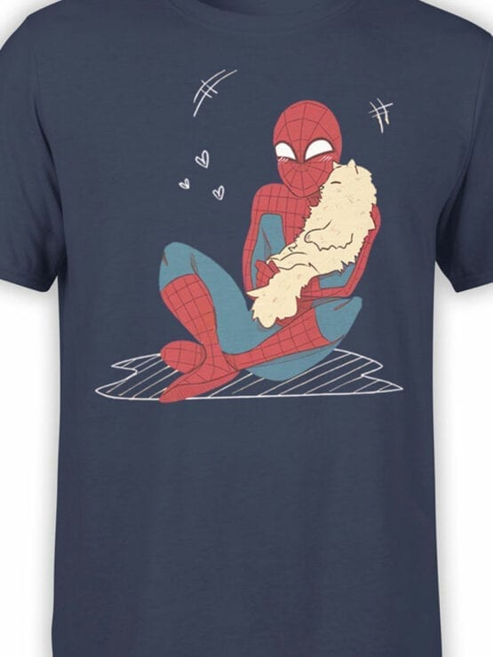1137 Spider Man T Shirt Cute Front Color