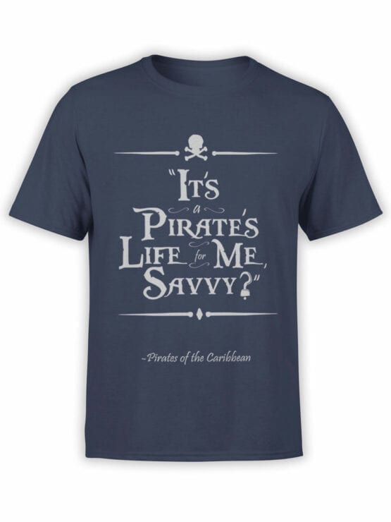 1153 Pirates of the Caribbean T Shirt Savvy Front