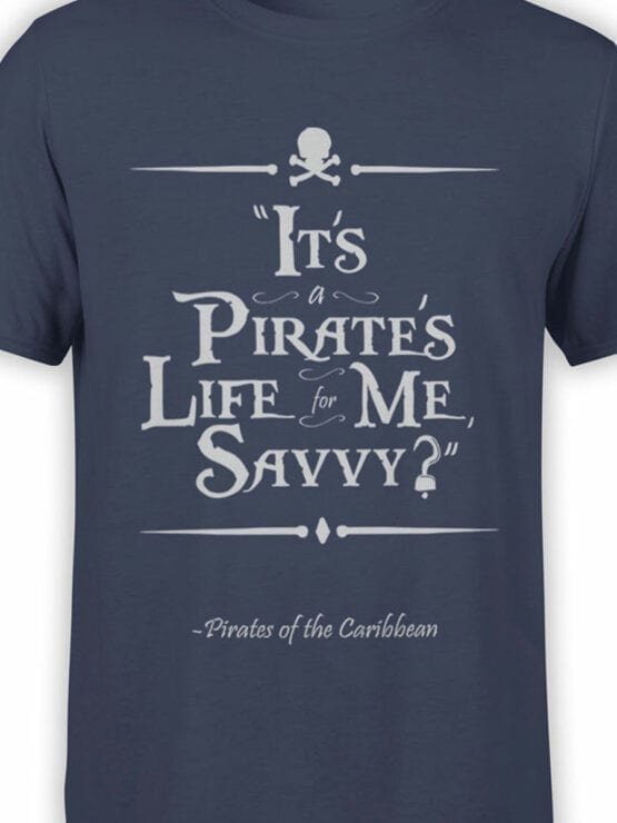 1153 Pirates of the Caribbean T Shirt Savvy Front Color