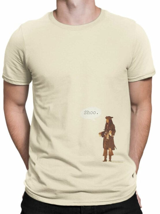 1155 Pirates of the Caribbean T Shirt Shoo Front Man
