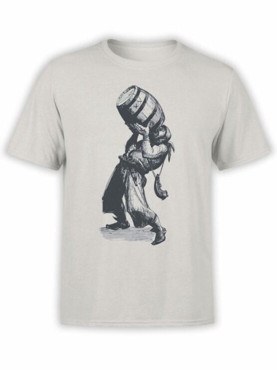 1160 Pirates of the Caribbean T Shirt Barrel Front