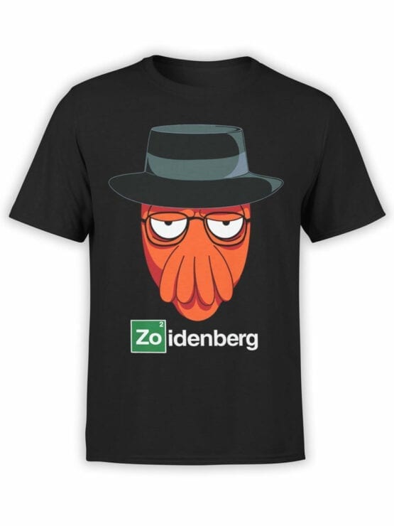 1187 Futurama T Shirt Zo Front