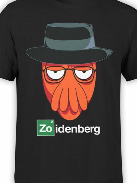 1187 Futurama T Shirt Zo Front Color