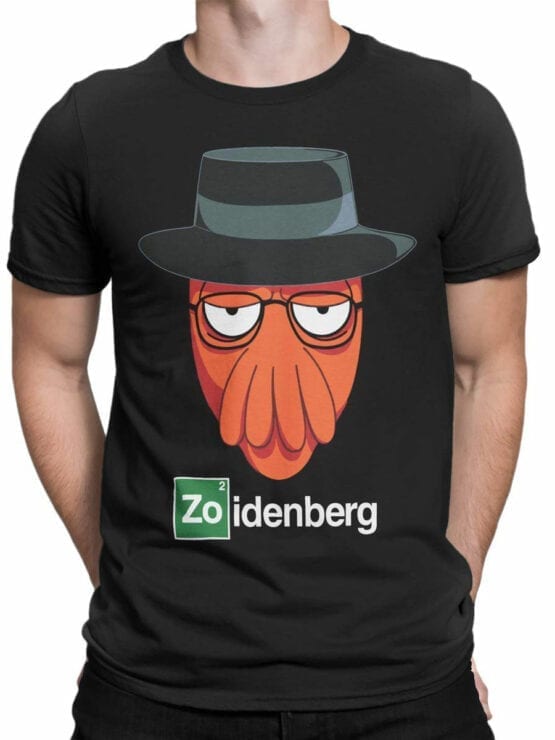 1187 Futurama T Shirt Zo Front Man