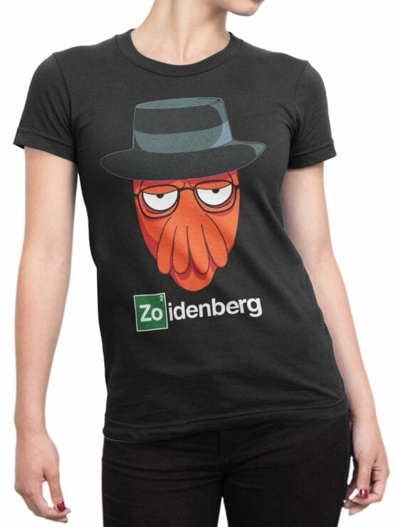 1187 Futurama T Shirt Zo Front Woman