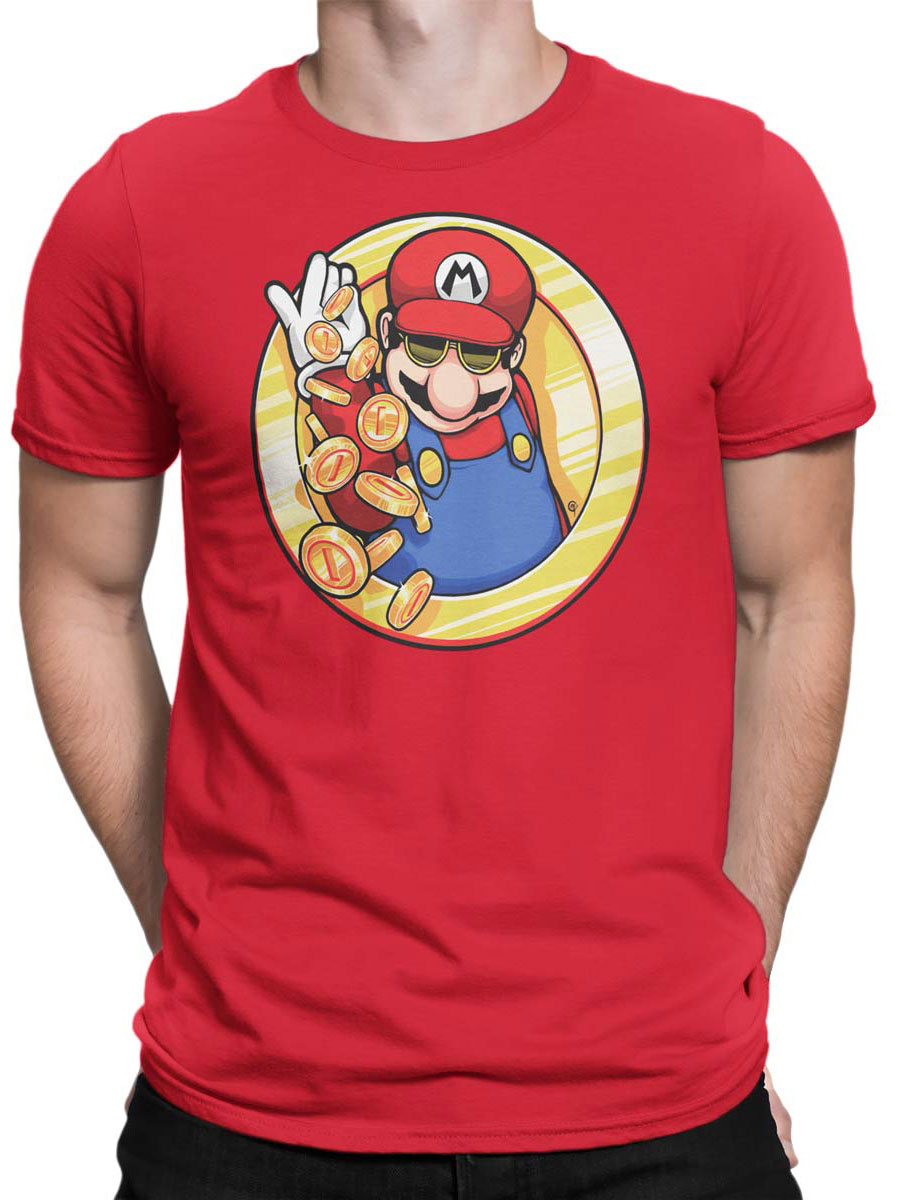 øjeblikkelig jord gårdsplads ⭐ Super Mario T-Shirt | Cool | Awesome Game Shirts
