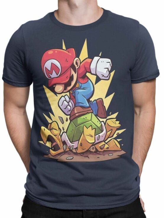 1210 Super Mario T Shirt Revenge Front Man