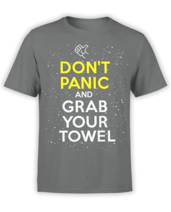 1212 The Hitchhikers Guide to the Galaxy T Shirt Towel Front