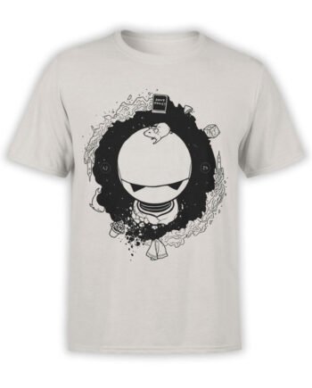 1218 The Hitchhikers Guide to the Galaxy T Shirt Marvin Front