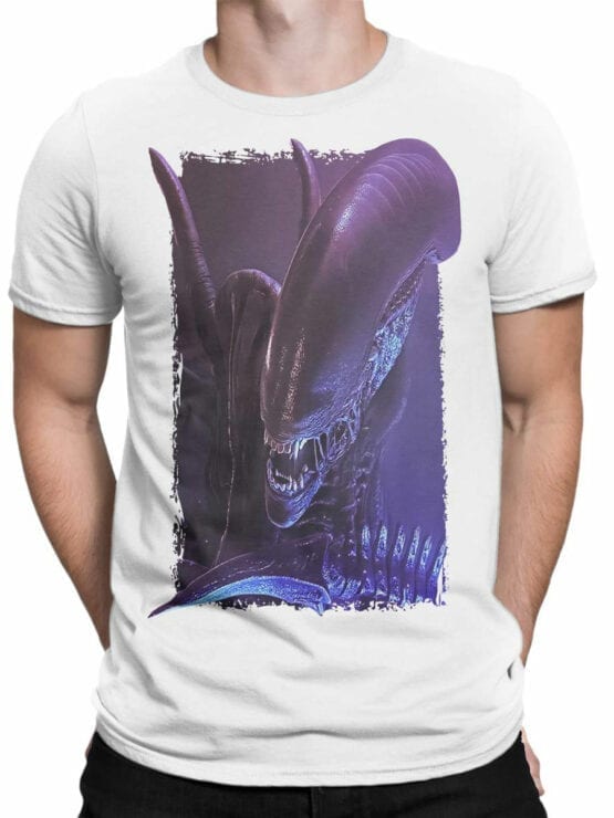 1223 Alien T Shirt Danger Front Man