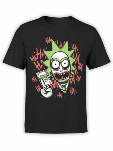 1236 Rick and Morty T Shirt Jocker Front