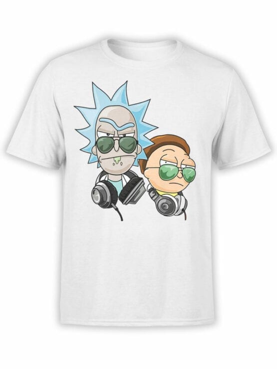 1244 Rick and Morty T Shirt Coolest Front