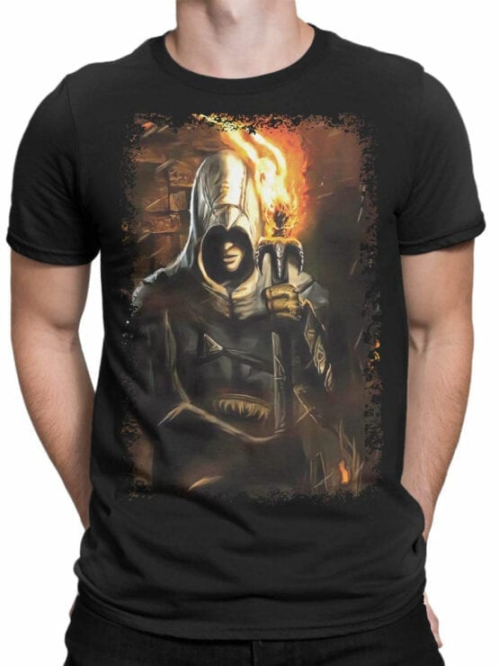 1251 Assassin’s Creed T Shirt Cave Front Man