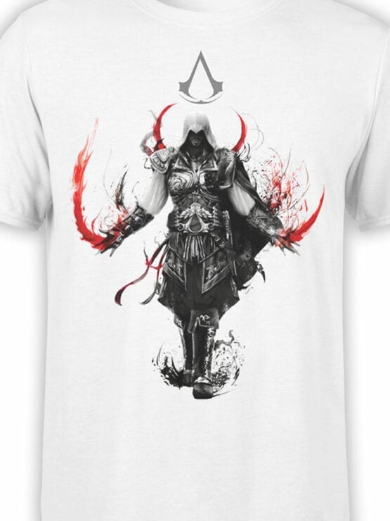 1255 Assassin’s Creed T Shirt Logo Front Color