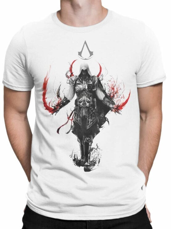 1255 Assassin’s Creed T Shirt Logo Front Man
