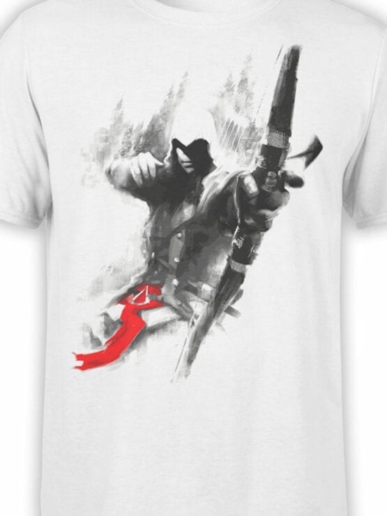 1258 Assassin’s Creed T Shirt Archer Front Color