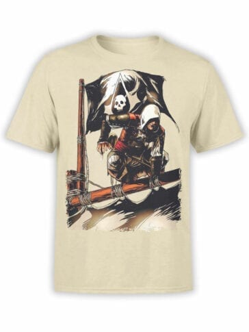 1260 Assassin’s Creed T Shirt Pirates Front