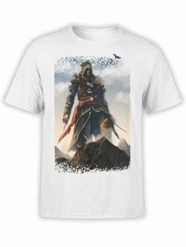 1261 Assassin’s Creed T Shirt Mountains Front