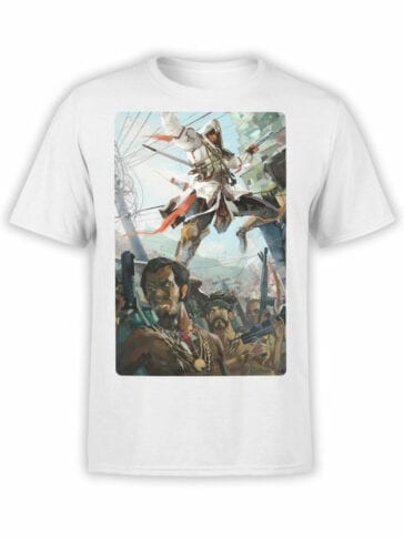 1263 Assassin’s Creed T Shirt Jump Front