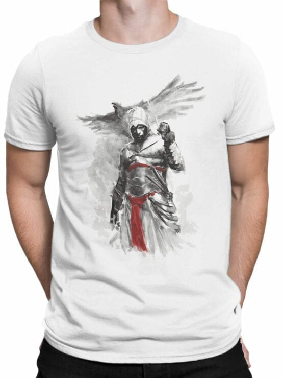1264 Assassin’s Creed T Shirt Eagle Front Man