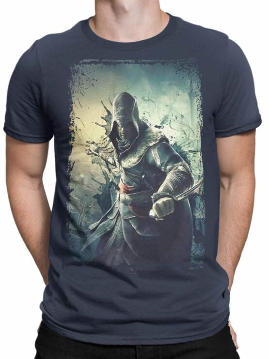 1265 Assassin’s Creed T Shirt Attack Front Man