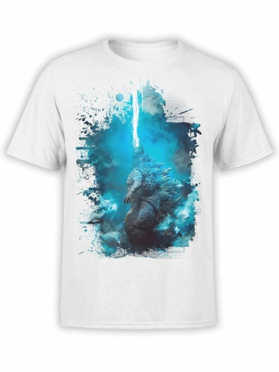 1268 Godzilla T Shirt Thunder Front