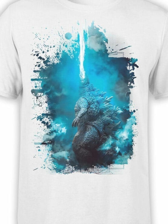 1268 Godzilla T Shirt Thunder Front Color