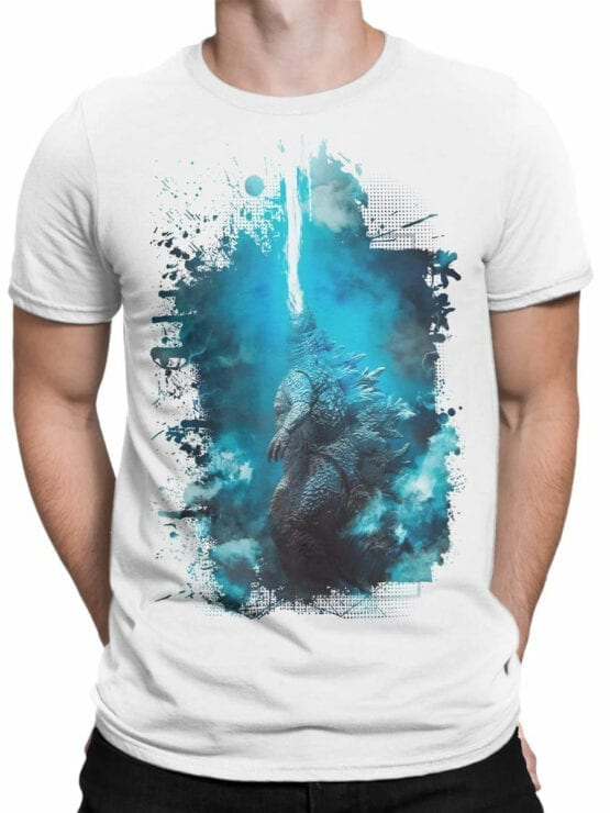 1268 Godzilla T Shirt Thunder Front Man