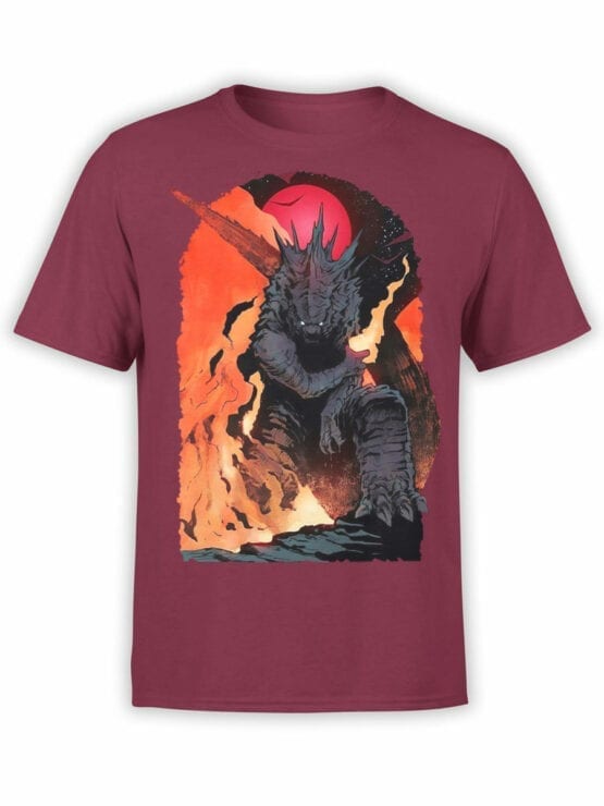 1270 Godzilla T Shirt Destruction Front