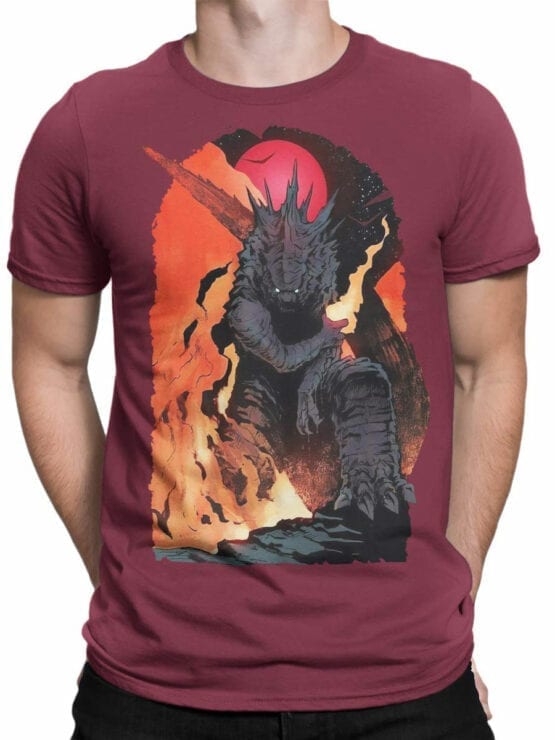 1270 Godzilla T Shirt Destruction Front Man