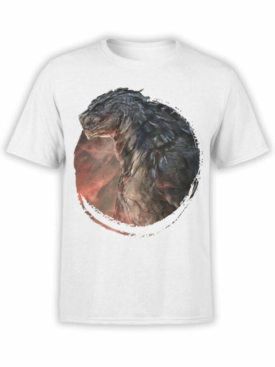 1271 Godzilla T Shirt Power Front