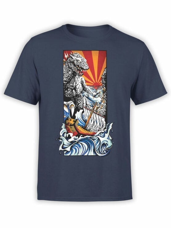 1280 Godzilla T Shirt Poster Front