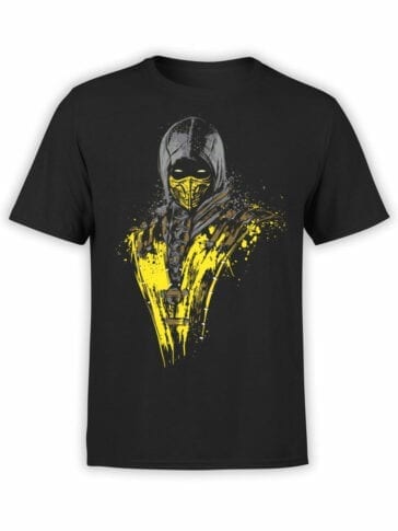 1288 Mortal Kombat T Shirt Shadow Front