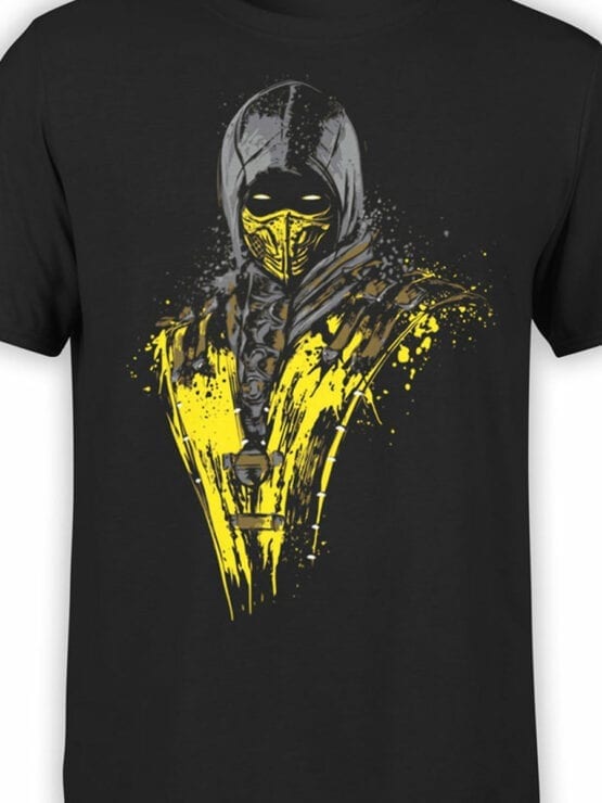 1288 Mortal Kombat T Shirt Shadow Front Color
