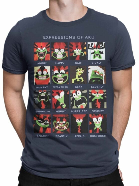 1297 Samurai Jack T Shirt Expressions Front Man
