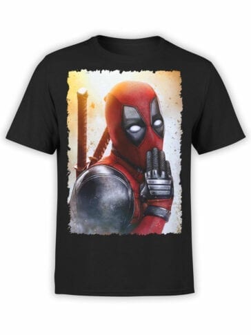 1311 Deadpool T Shirt Oops Front