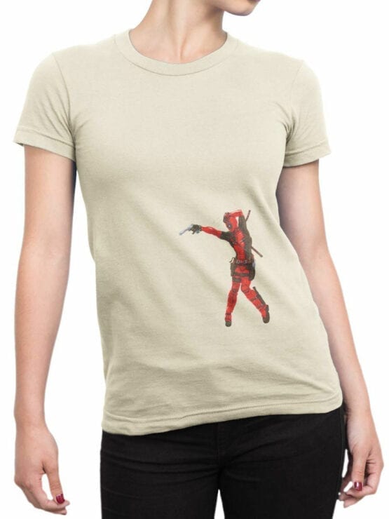 1313 Deadpool T Shirt Hee Hee Front Woman