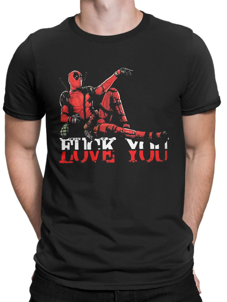 Details about   Deadpool Love You TShirt Unisex Men's Comedy Marvel Inspired Funny Gift Present 