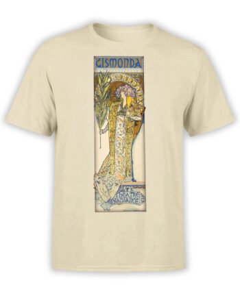 1322 Alphonse Mucha T Shirt Gismonda Front