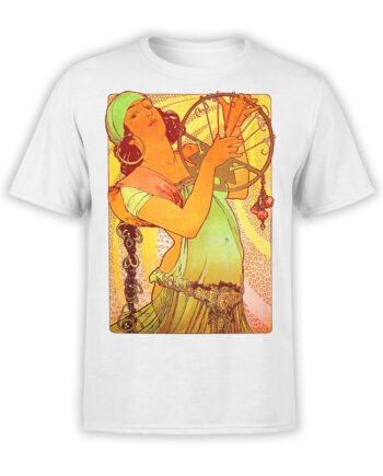 1327 Alphonse Mucha T Shirt Salome Front