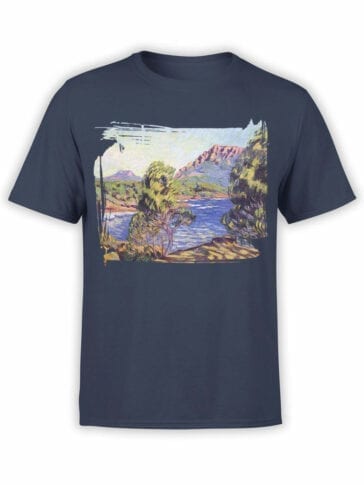 1341 Armand Guillaumin T Shirt Agay the Bay during the Mistral Front