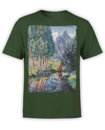 1343 Armand Guillaumin T Shirt Landscape at Breuillet Front