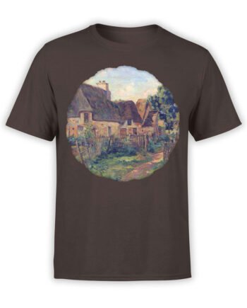 1345 Armand Guillaumin T Shirt Landscape of Ile de France Front