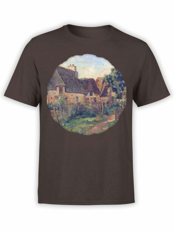 1345 Armand Guillaumin T Shirt Landscape of Ile de France Front