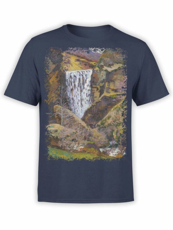 1346 Armand Guillaumin T Shirt Landscape of the Creuse Front