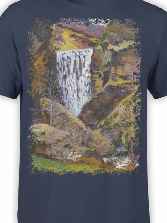 1346 Armand Guillaumin T Shirt Landscape of the Creuse Front Color